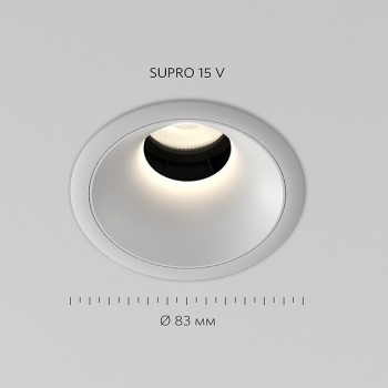 SUPRO 15.30 V WB 15W 1070lm Dim
