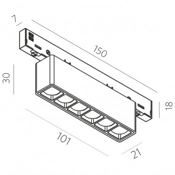 M7 BRICK 10.30 B 10W 790lm M7 BRICK 10.30 B 10W 790lm