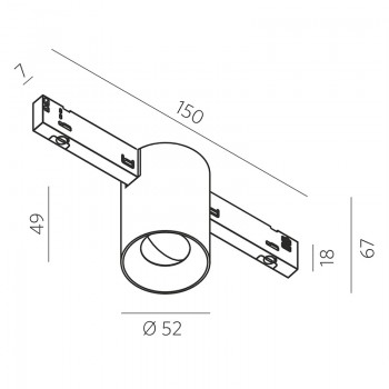 M7 MONO RT 8.30 B 8W 630lm M7 MONO RT 8.30 B 8W 630lm