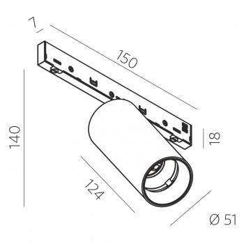 M7 SPIKE 15.30 B 15W 1160lm