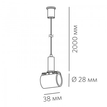 FLEX R25 PENDANT TUBE 38 B FLEX R25 PENDANT TUBE 38 B