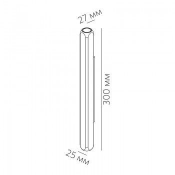 LOG X WALL 300 6.30 B 6W 300lm LOG X WALL 300 6.30 B 6W 300lm