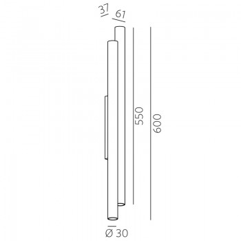 LOGIC WALL 2X R550 20.30 WB 20W 1600lm