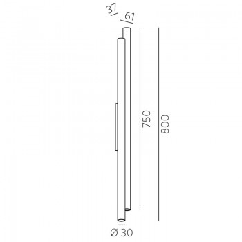 LOGIC WALL 2X R750 20.30 WB 20W 1600lm
