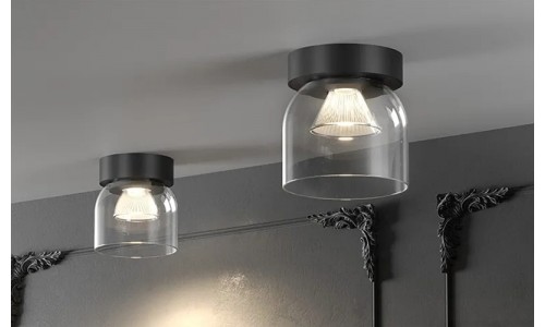 Новинка: серия накладных светильников BOOST – стеклянный плафон, корона рефлектора, светодиоды Teen